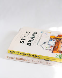 2 creative business books by Fiona Humberstone- Brand Brilliance and How to Style Your Brand
