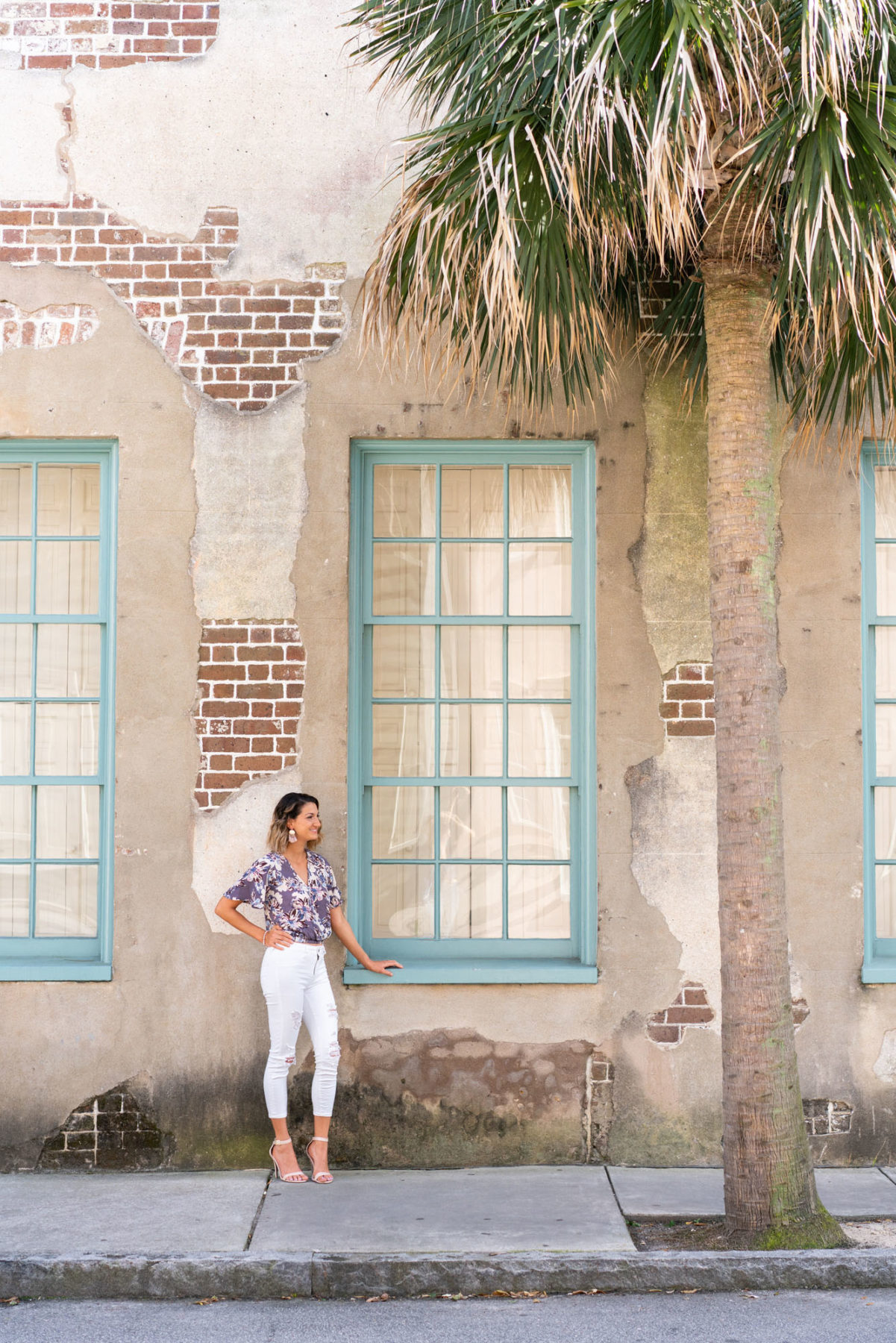 Branding photo of a woman in Charleston, South Carolina